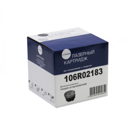 Тонер-картридж лазерный NetProduct N-106R02183 черный