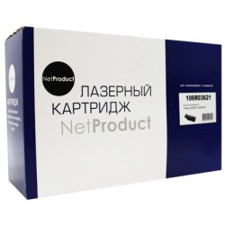 Тонер-картридж лазерный NetProduct N-106R03621 черный (повышенная емкость)