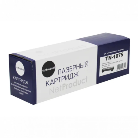 Тонер-картридж лазерный NetProduct N-TN-1075 черный (без чипа)