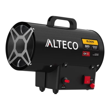 Тепловая газовая пушка ALTECO GH 15 (N) черный