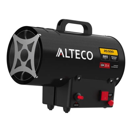 Тепловая газовая пушка ALTECO GH 20 A черный