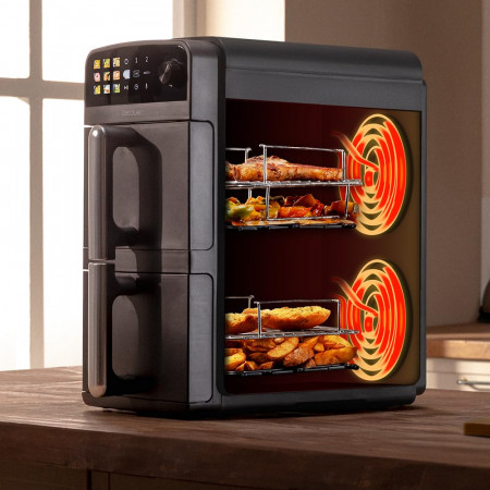 Аэрогриль Cecotec Cecofry DuoLevel 10000 (A01_EU01_109329) черный