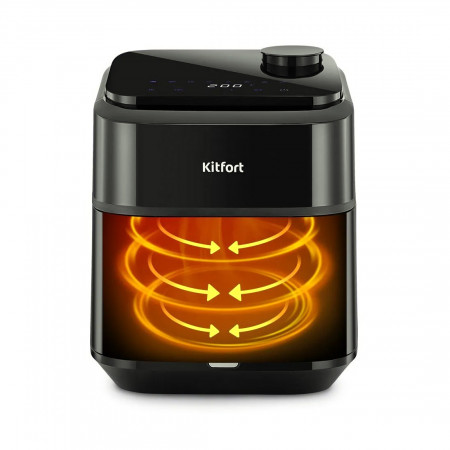 Аэрогриль Kitfort КТ-8154 черный
