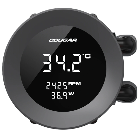 Система водяного охлаждения Cougar Poseidon Vistek ARGB 360 (CGR-PSDVARGB-B-360) черный