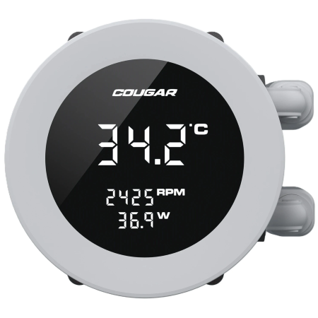 Система водяного охлаждения Cougar Poseidon Vistek ARGB 360 White (CGP-PSDVARGB-W-360) белый