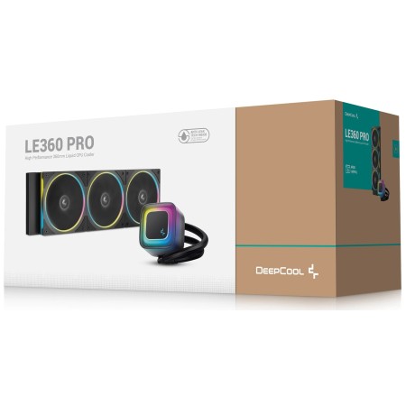 Система водяного охлаждения DeepCool LE360 Pro (R-LE360PRO-BKAMMC-G-1) черный