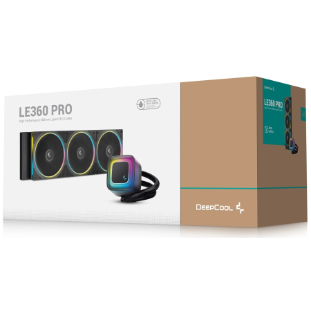 Система водяного охлаждения DeepCool LE360 Pro (R-LE360PRO-BKAMMC-G-1) черный