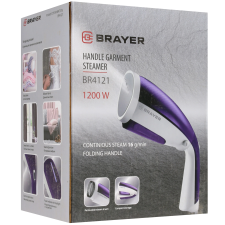Отпариватель BRAYER BR4121 фиолетовый