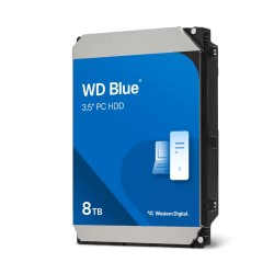 8 ТБ Жесткий диск Western Digital Blue (WD80EAAZ) серебристый