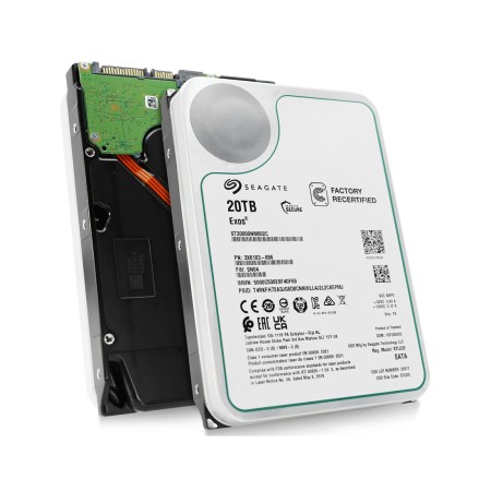 20 ТБ Жесткий диск Seagate Exos X20 (ST20000NM002C) белый