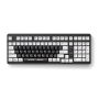 Клавиатура беспроводная + проводная MCHOSE UT98 (UT98-1) белый/черный