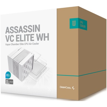 Кулер для процессора DEEPCOOL ASSASSIN VC ELITE WH (R-ASN4-WHNVNN-GJD) белый