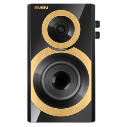 Компьютерные колонки SVEN SPS-619 GOLD (SV-0120619GD) черный/золотистый