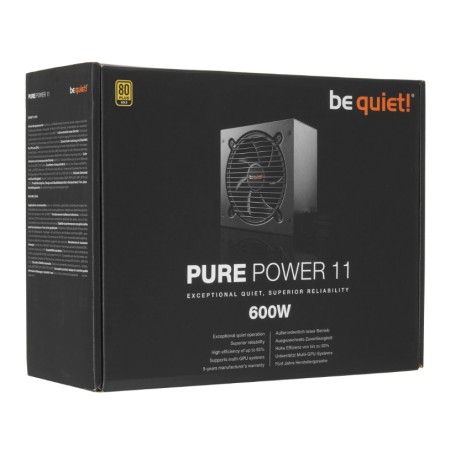 Блок питания be quiet! Pure Power 11 черный