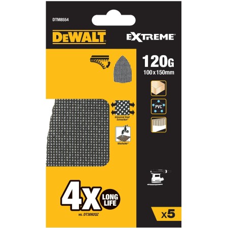 Шлифовальный лист DeWalt DTM8554-QZ серый