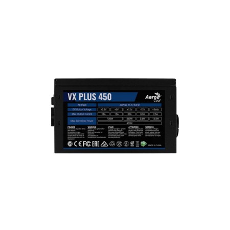 Блок питания Aerocool VX PLUS Stealth 450 (ACPN-VS45NEY.12) черный