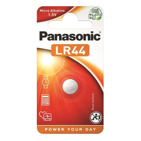 Батарейка PANASONIC LR-44/1B 1шт серый