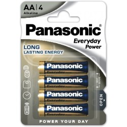 Батарейка щелочная PANASONIC Every Day Power AA/4B LR6REE/4BR 4шт серый Батарейка щелочная PANASONIC Every Day Power AA/4B LR6REE/4BR 4шт серый