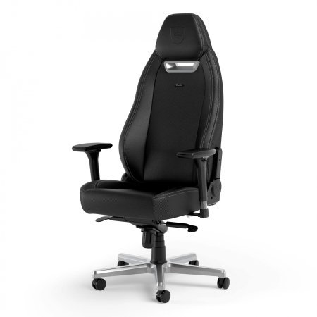 Игровое кресло Noblechairs LEGEND Silver Edition (NBL-LGD-PU-XXV) черный