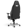 Игровое кресло Noblechairs LEGEND Silver Edition (NBL-LGD-PU-XXV) черный