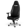 Игровое кресло Noblechairs LEGEND Silver Edition (NBL-LGD-PU-XXV) черный