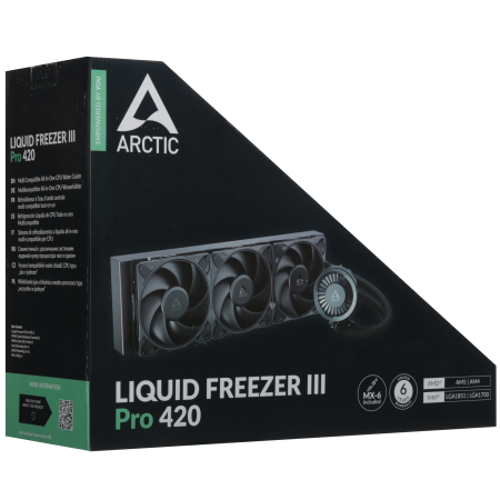 Система водяного охлаждения ARCTIC Liquid Freezer III Pro 420 (ACFRE00181A) черная