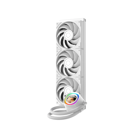 Система водяного охлаждения ID-COOLING FX360 LCD PE белый