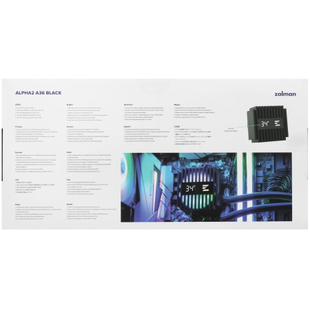 Система водяного охлаждения Zalman ALPHA2 A36 (ALPHA2 A36 BLACK) черный
