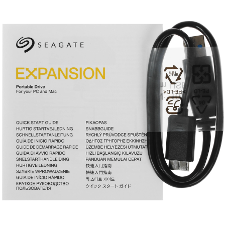5 ТБ Внешний жесткий диск Seagate Expansion (STKM5000400) черный