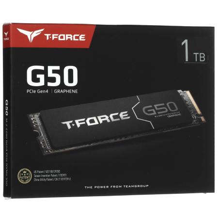 1 ТБ SSD диск TeamGroup G50 (TM8FFE001T0C129) черный