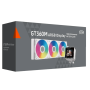 Система водяного охлаждения Pccooler GT360M ARGB Display (GT360M ARGB Display WH) белый