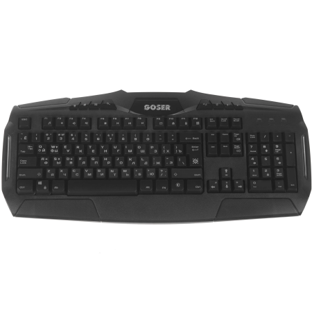 Клавиатура проводная Defender Goser GK-772L (45772) черный