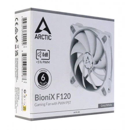 Вентилятор Arctic Cooling BioniX F120 WH белый