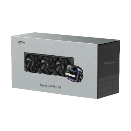 Система водяного охлаждения Ocypus Sigma L36 PRO (Sigma-L36-BK3ANWL00P-GL) черный