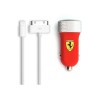 Автомобильное зарядное устройство CG Mobile Scuderia Ferrari (FERUCC2UAPRE) красный