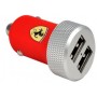 Автомобильное зарядное устройство CG Mobile Scuderia Ferrari (FERUCCAD2URE) красный