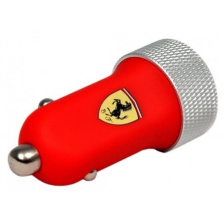 Автомобильное зарядное устройство CG Mobile Scuderia Ferrari (FERUCCAD2URE) красный