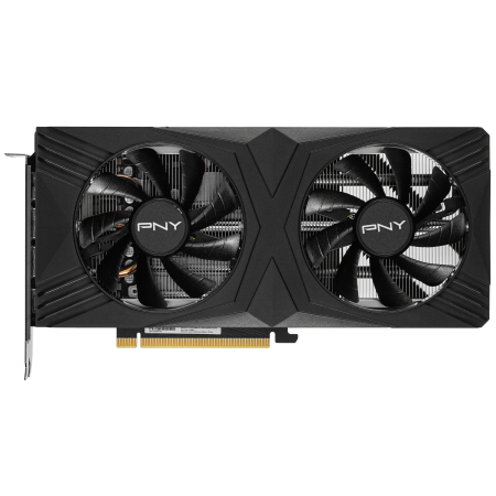 Видеокарта PNY GeForce RTX 4070 SUPER Verto OC (VCG4070S12DFXPB1-O) 12 Гб черный