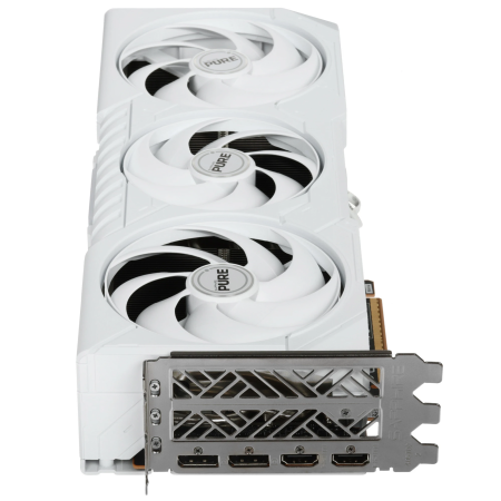 Видеокарта Sapphire AMD Radeon RX 9070 PURE GAMING OC (11349-02-20G) 16 Гб белый
