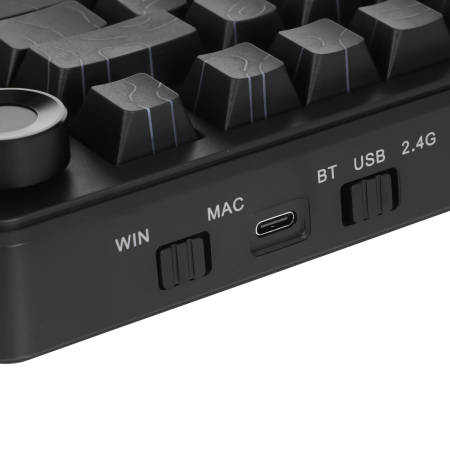 Клавиатура беспроводная + проводная AJAZZ AK820 MAX Ultra черный