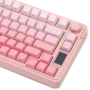 Клавиатура беспроводная + проводная AULA S75 PRO розовый