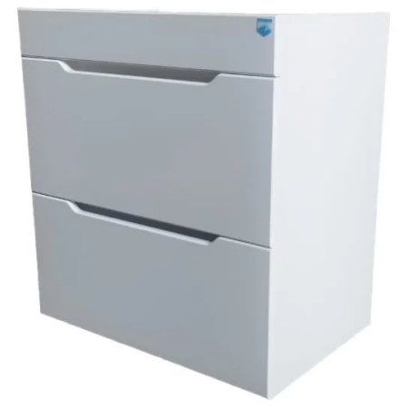 Тумба под раковину ORBITA Модерн 70 (MO7002DFBel) (БЕЗ РАКОВИНЫ) белый