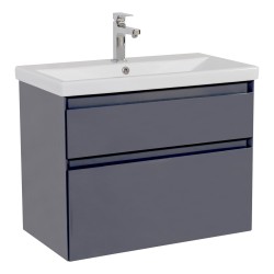 Тумба подвесная AQUARODOS Элит (M-ELIT-80-KN-GRAPHIT-GLOSS-7024) графит