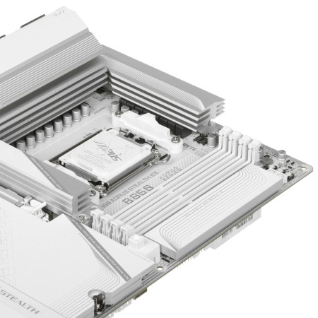 Материнская плата GIGABYTE B850 A STEALTH ICE белый