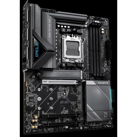 Материнская плата Gigabyte X870E Eagle X3D WiFi7 (REV1.0) черный