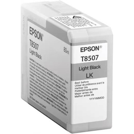 Картридж струйный Epson T8507 (C13T850700) светло-черный (с чипом)
