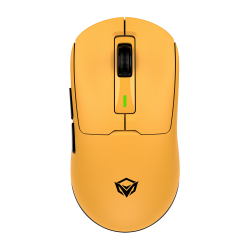 Мышь беспроводная + проводная MeeTion Air GW24 желтый