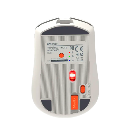 Мышь беспроводная + проводная MeeTion BTM002 хаки