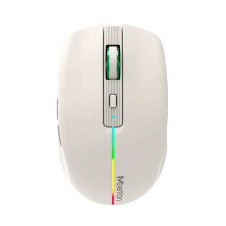 Мышь беспроводная + проводная MeeTion BTM002 хаки