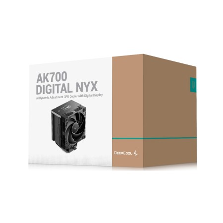 Кулер для процессора DEEPCOOL AK700 DIGITAL NYX черный